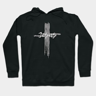 Jesus | Cross | Minimal Hoodie